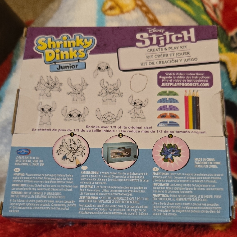 5 For $15 Deals Disney Stitch Shrinky Dinks Junior Kit - Picture 2 of 2
